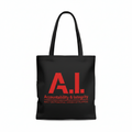 A.I. Accountability & Integrity Tote Bag – Bold Logo