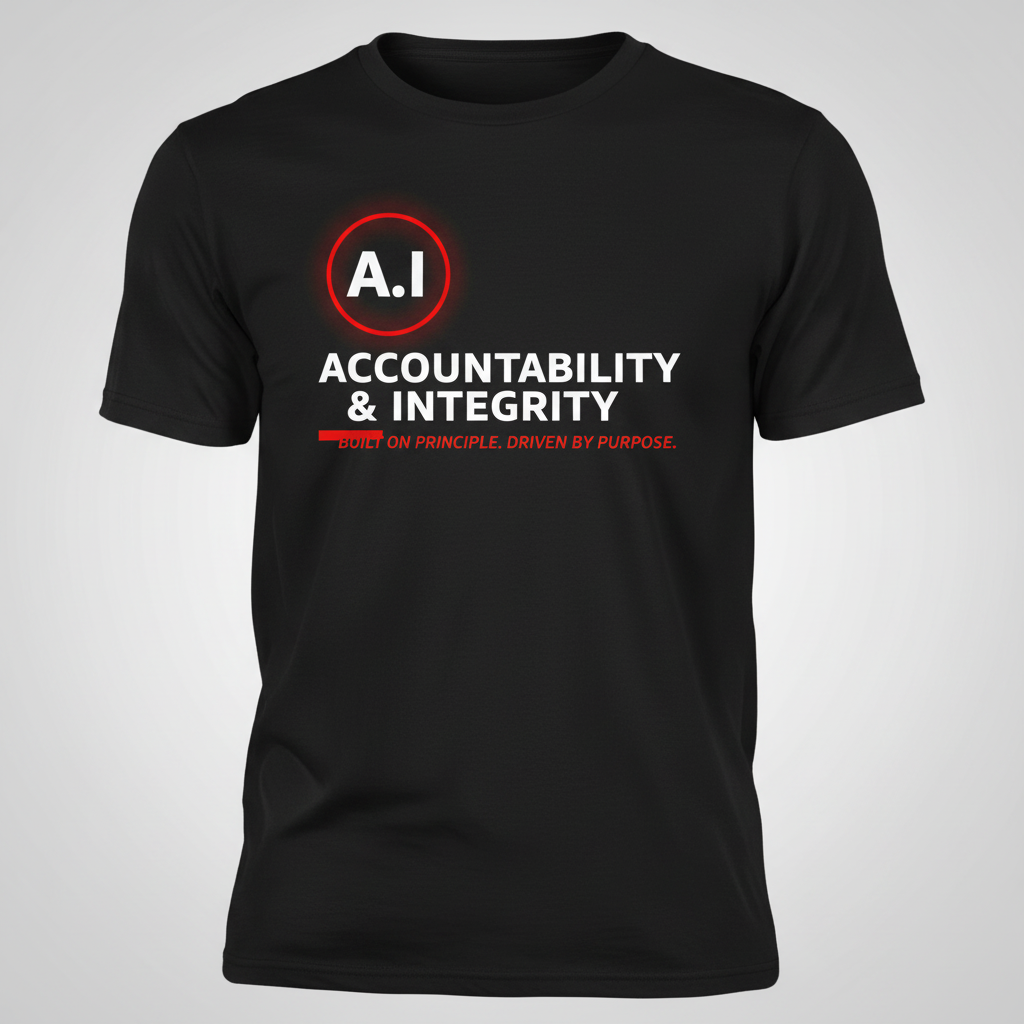 A.I. Accountability & Integrity Tee