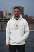 A.I. Accountability & Integrity Classic Hoodie – White